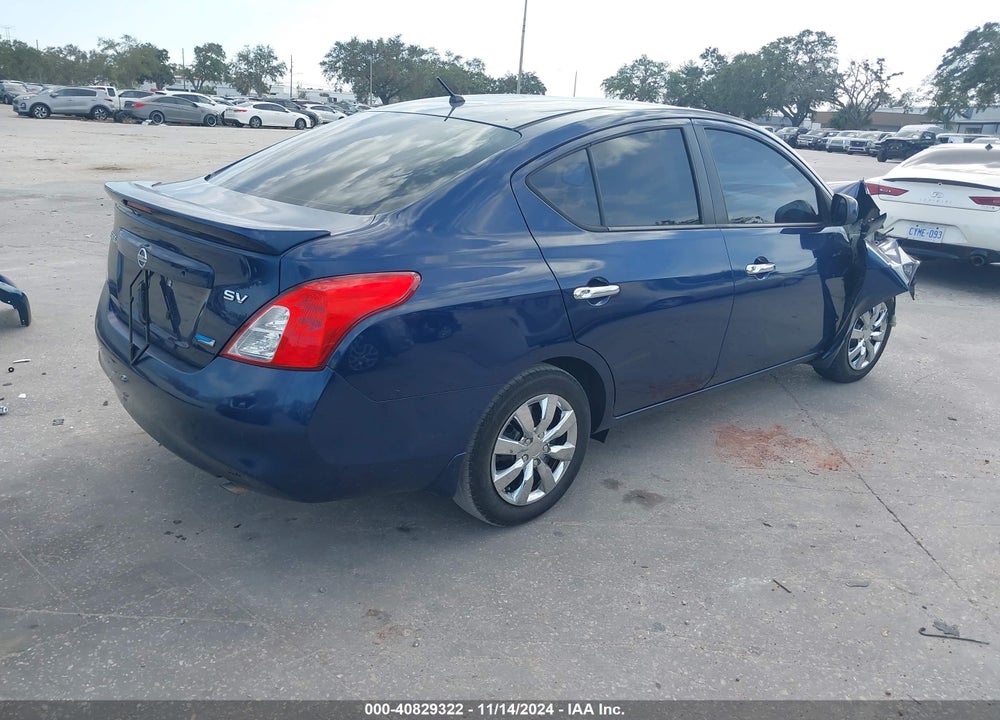 2013 NISSAN VERSA 1.6 SV VIN: 3N1CN7APXDL863077