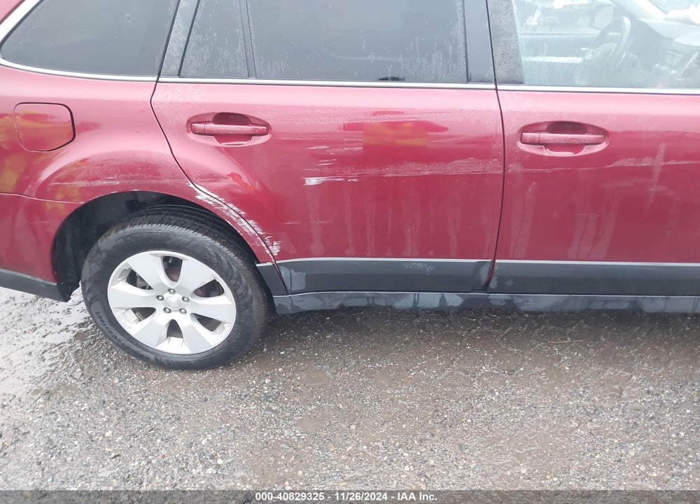 2012 SUBARU OUTBACK 2.5I PREMIUM VIN: 4S4BRBCC0C3247193