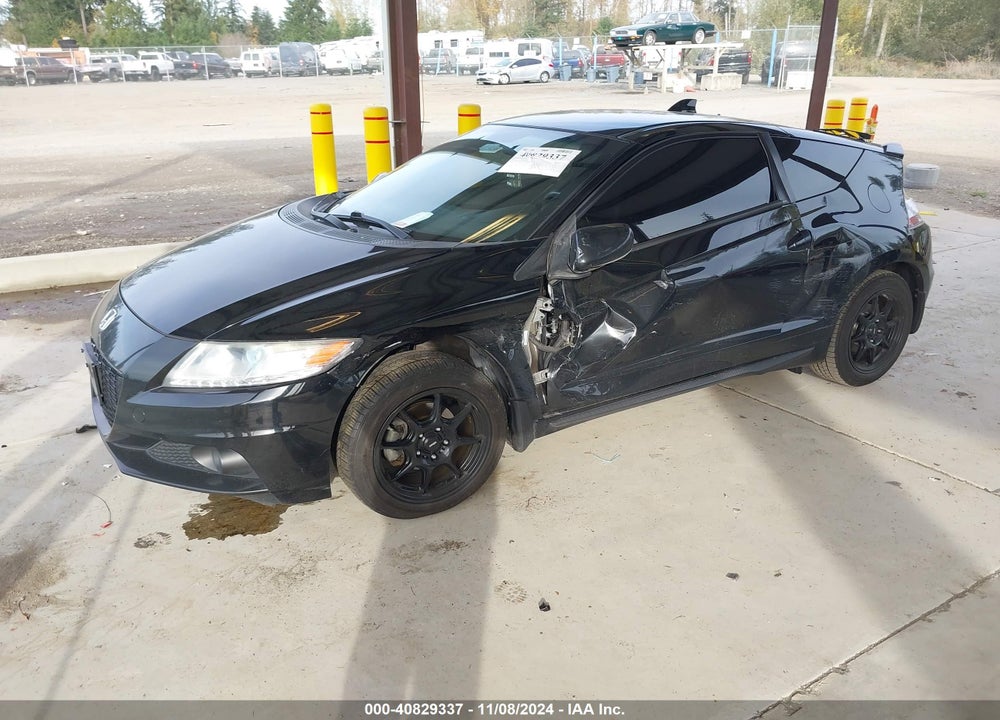 2013 HONDA CR-Z EX VIN: JHMZF1D6XDS002924