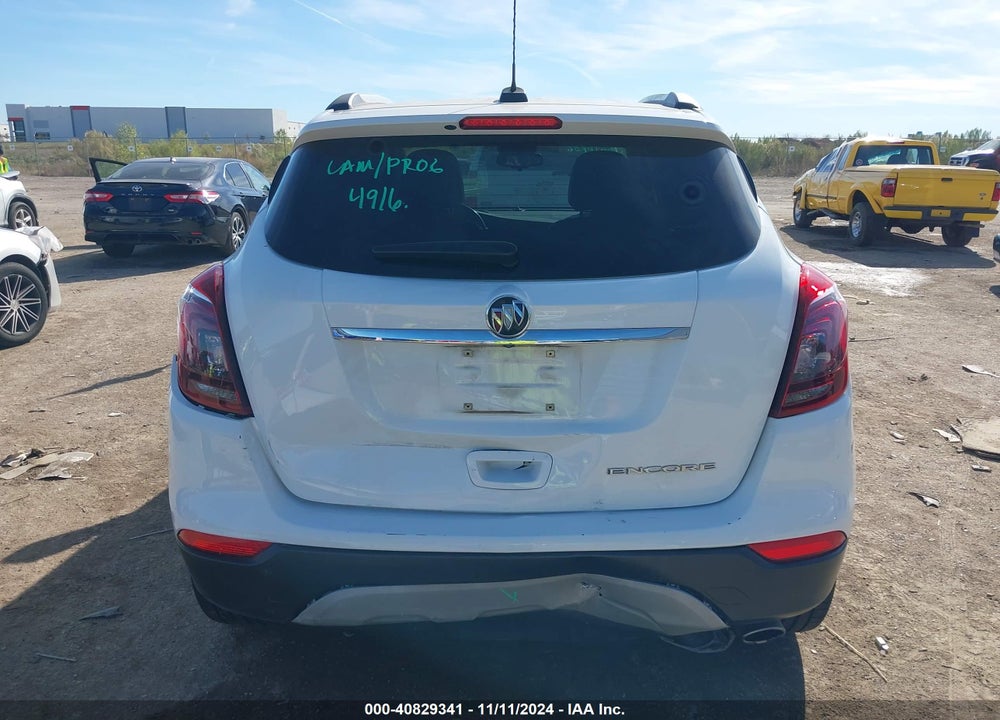 2019 BUICK ENCORE FWD PREFERRED VIN: KL4CJASBXKB708224