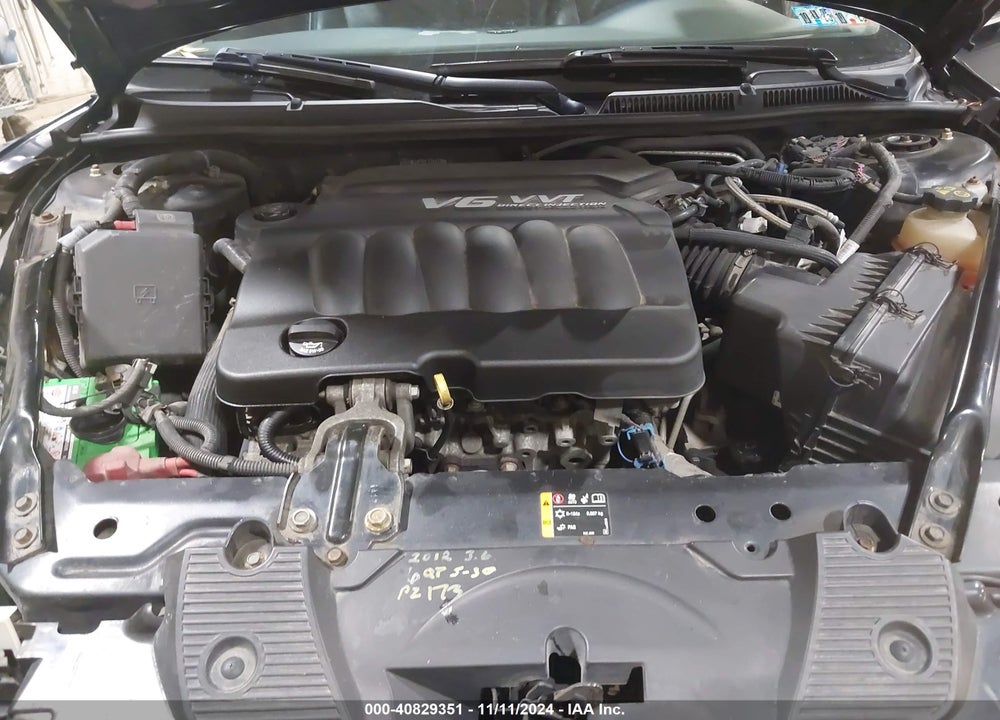 2012 CHEVROLET IMPALA LTZ VIN: 2G1WC5E32C1184778