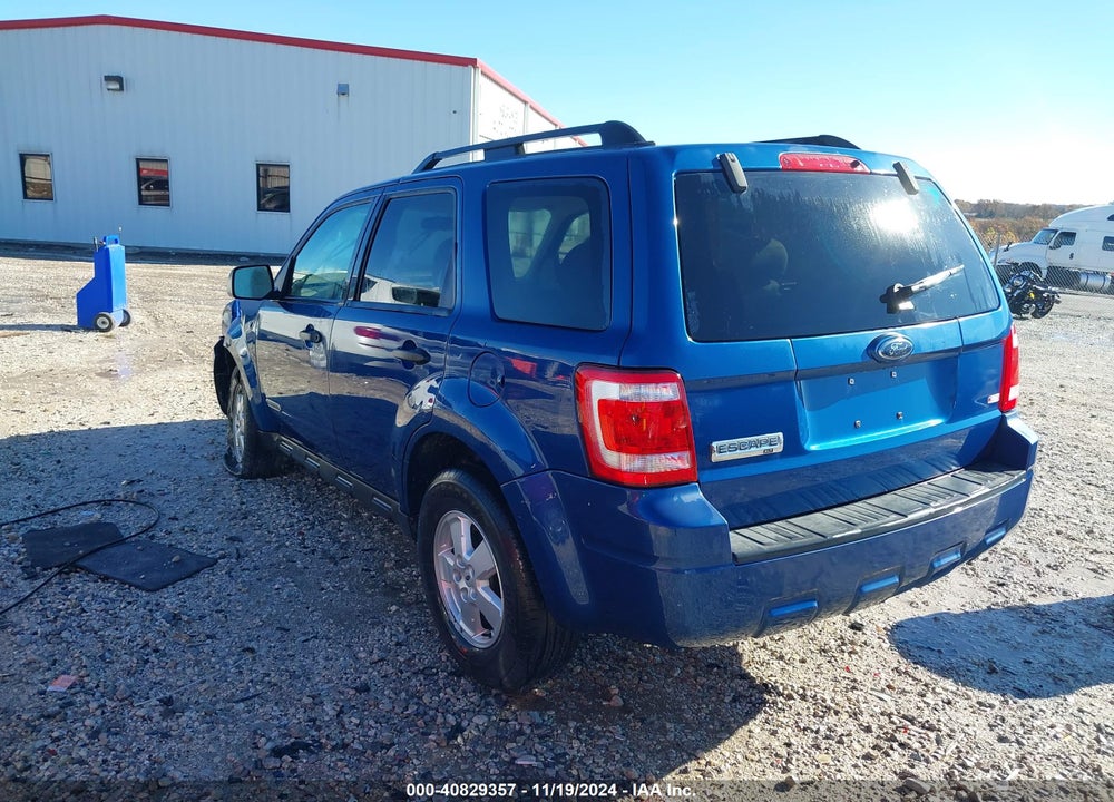 2008 FORD ESCAPE XLT VIN: 1FMCU03178KD05660