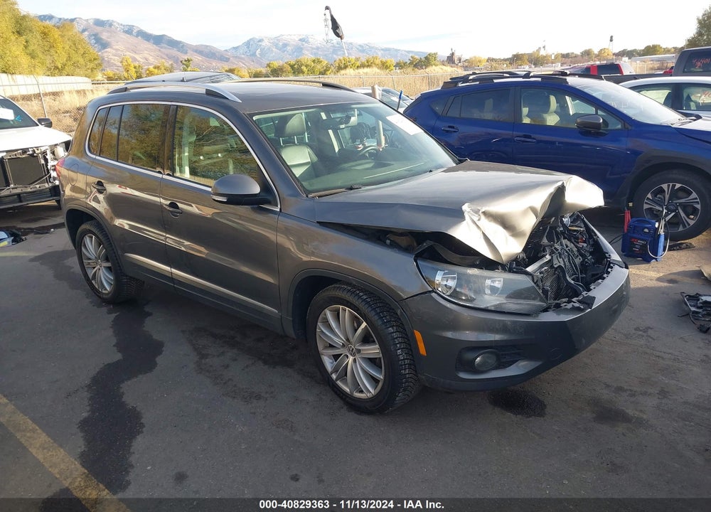 2013 VOLKSWAGEN TIGUAN SE VIN: WVGBV7AX2DW003379