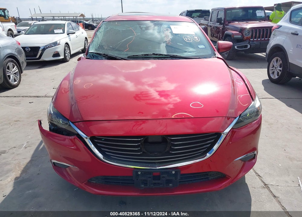 2016 MAZDA 6 I TOURING VIN: JM1GJ1T57G1410467