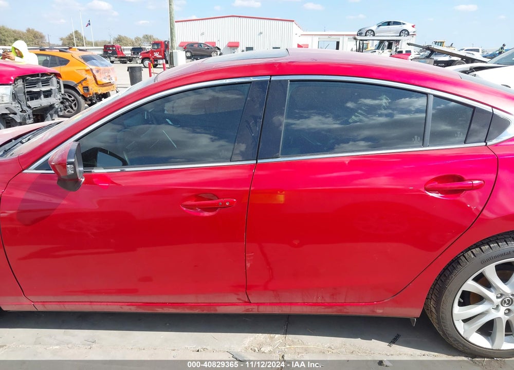 2016 MAZDA 6 I TOURING VIN: JM1GJ1T57G1410467