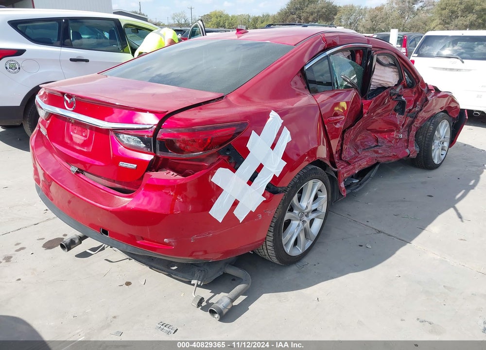 2016 MAZDA 6 I TOURING VIN: JM1GJ1T57G1410467