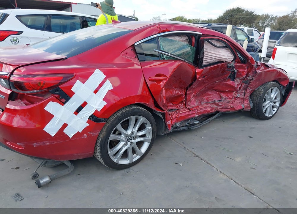 2016 MAZDA 6 I TOURING VIN: JM1GJ1T57G1410467