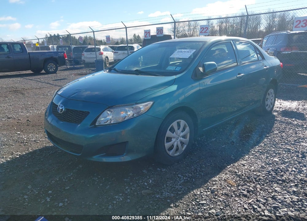 2009 TOYOTA COROLLA LE VIN: JTDBL40E19J020381