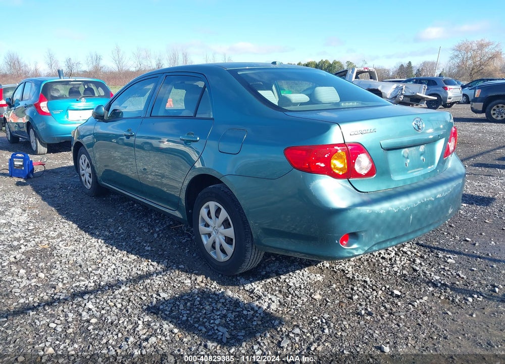 2009 TOYOTA COROLLA LE VIN: JTDBL40E19J020381