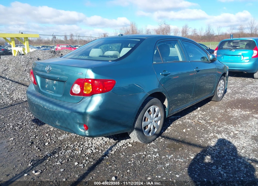 2009 TOYOTA COROLLA LE VIN: JTDBL40E19J020381
