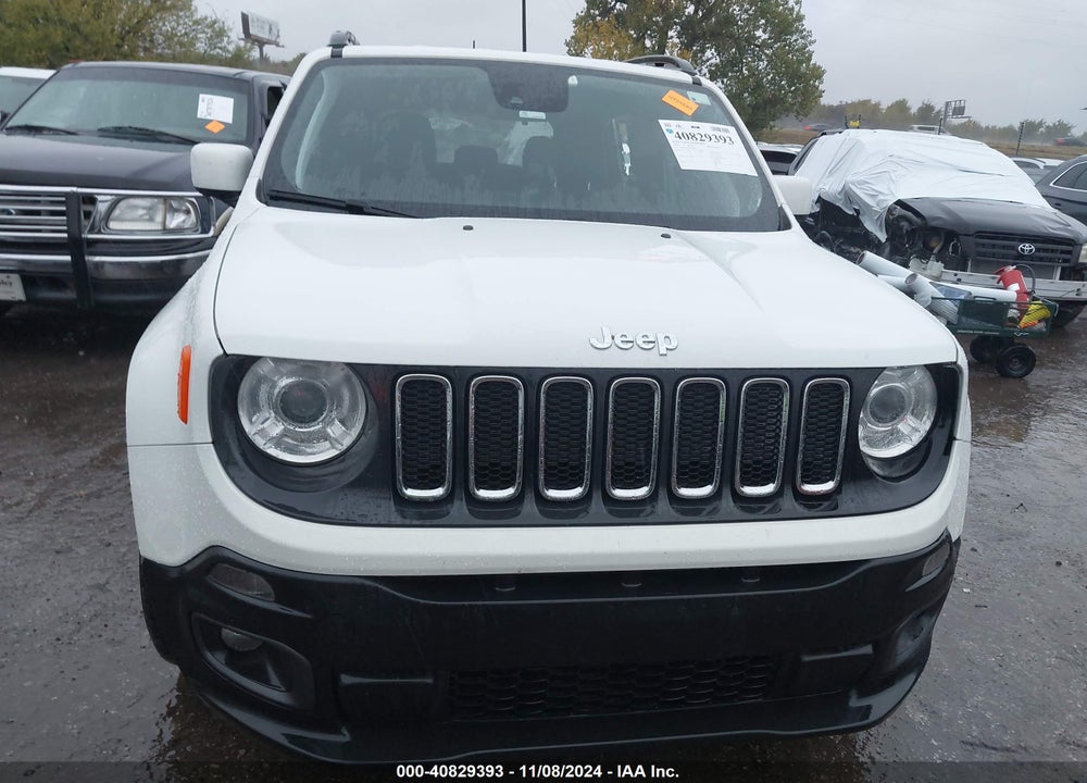 2018 JEEP RENEGADE LATITUDE FWD VIN: ZACCJABB3JPG86822