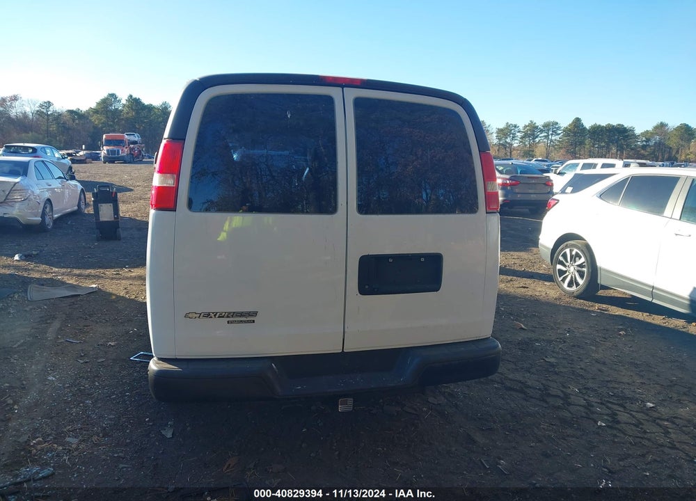 2016 CHEVROLET EXPRESS 2500 WORK VAN VIN: 1GCWGAFF1G1289367