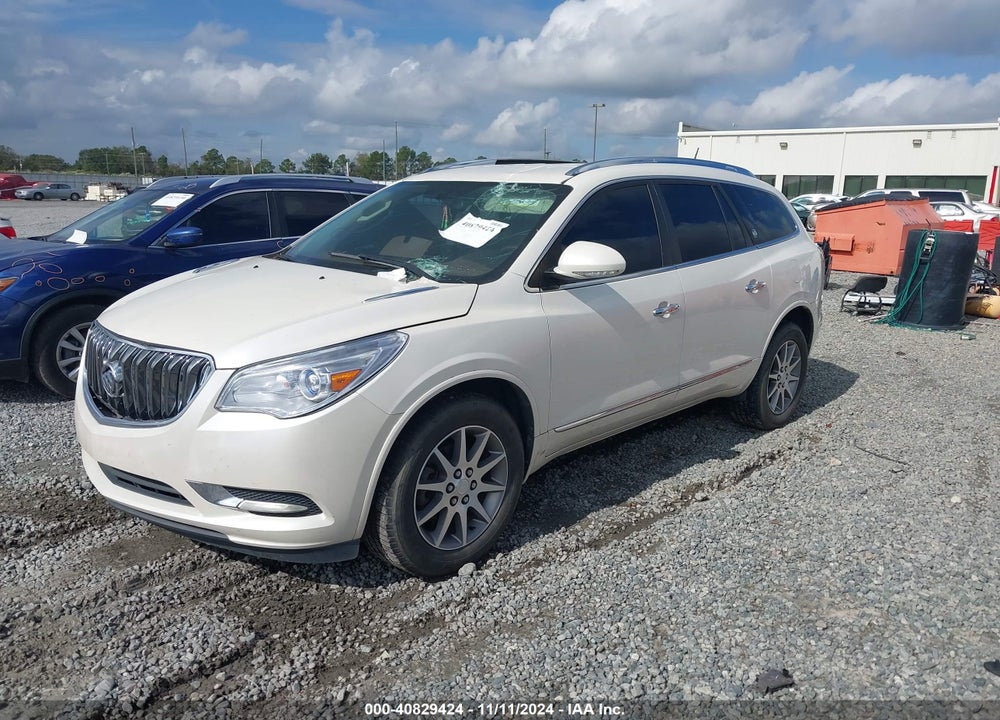 2014 BUICK ENCLAVE LEATHER VIN: 5GAKRBKD5EJ246569