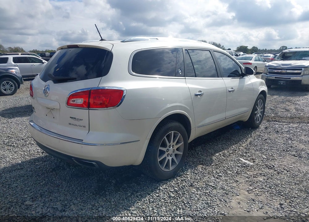 2014 BUICK ENCLAVE LEATHER VIN: 5GAKRBKD5EJ246569