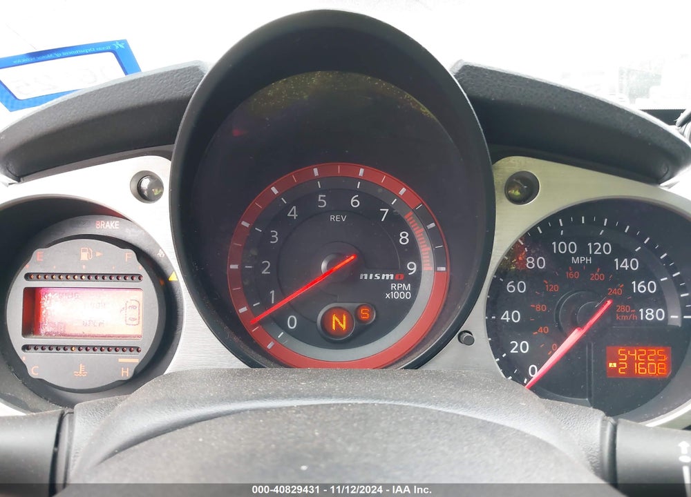 2014 NISSAN 370Z NISMO VIN: JN1AZ4EH4EM633541