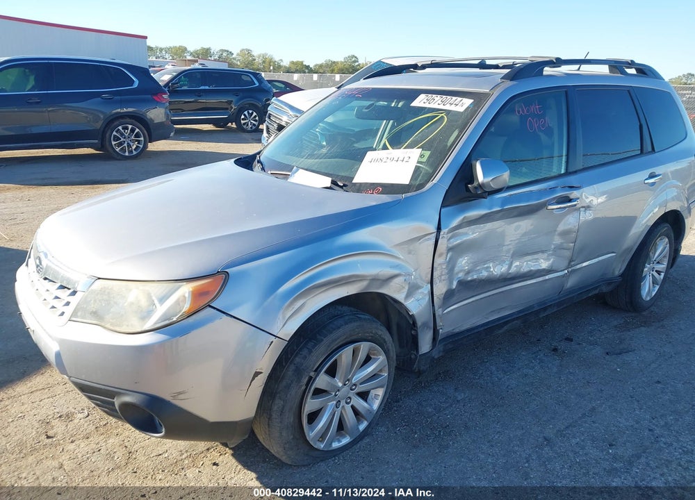 2012 SUBARU FORESTER 2.5X LIMITED VIN: JF2SHAEC3CH467978