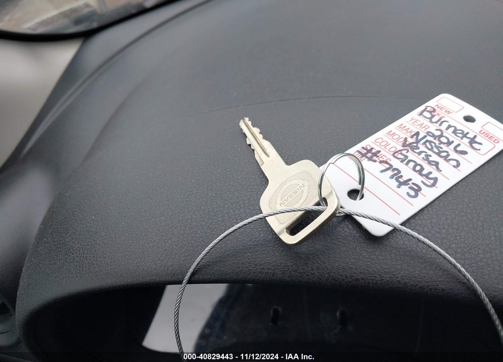 2016 NISSAN VERSA 1.6 S+ VIN: 3N1CN7AP2GL825024