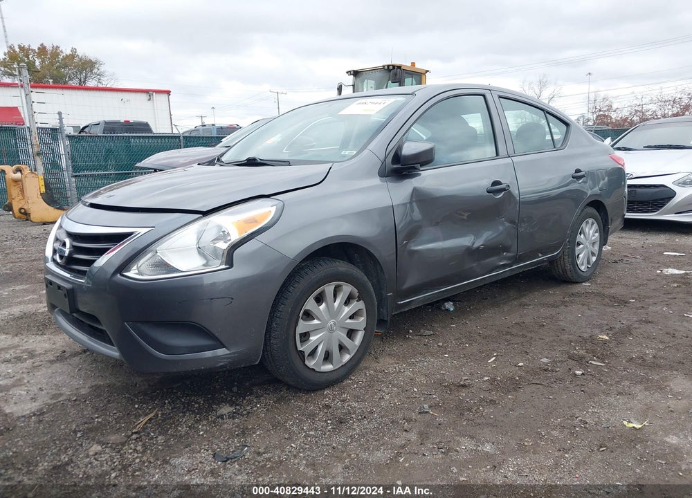 2016 NISSAN VERSA 1.6 S+ VIN: 3N1CN7AP2GL825024