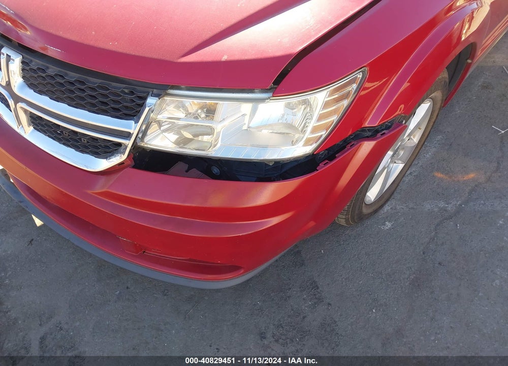 2013 DODGE JOURNEY AMERICAN VALUE PKG VIN: 3C4PDCAB8DT576884