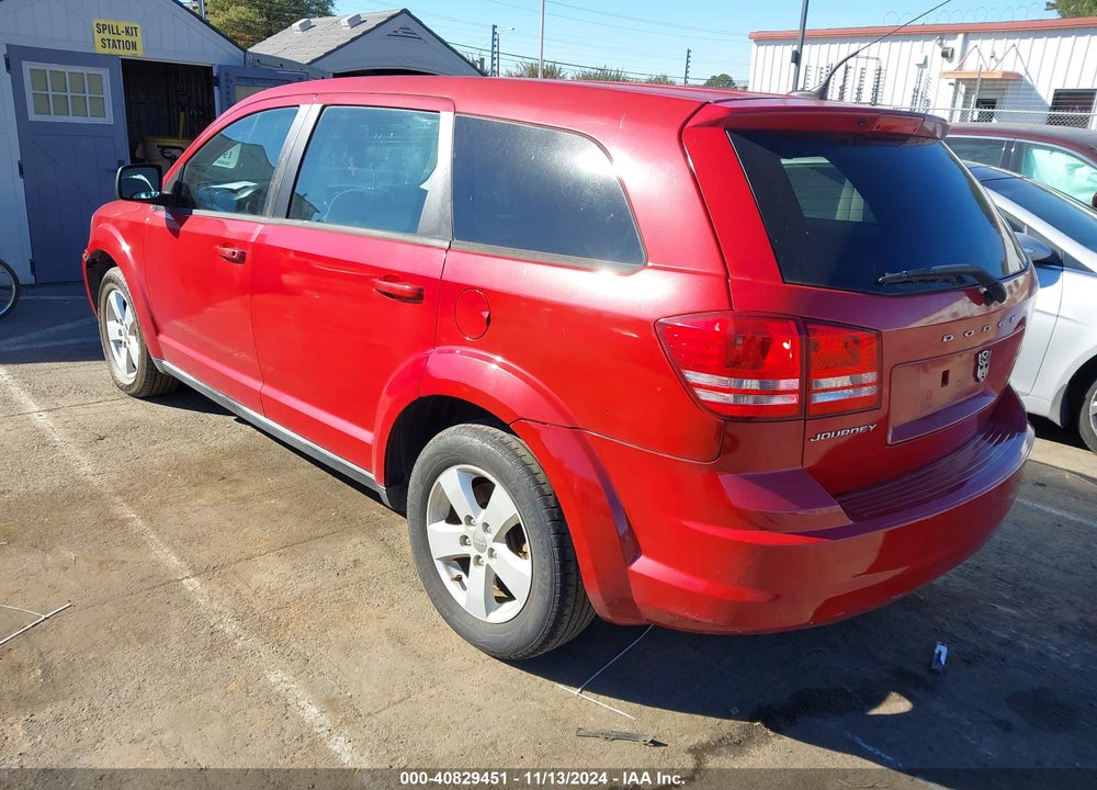 2013 DODGE JOURNEY AMERICAN VALUE PKG VIN: 3C4PDCAB8DT576884