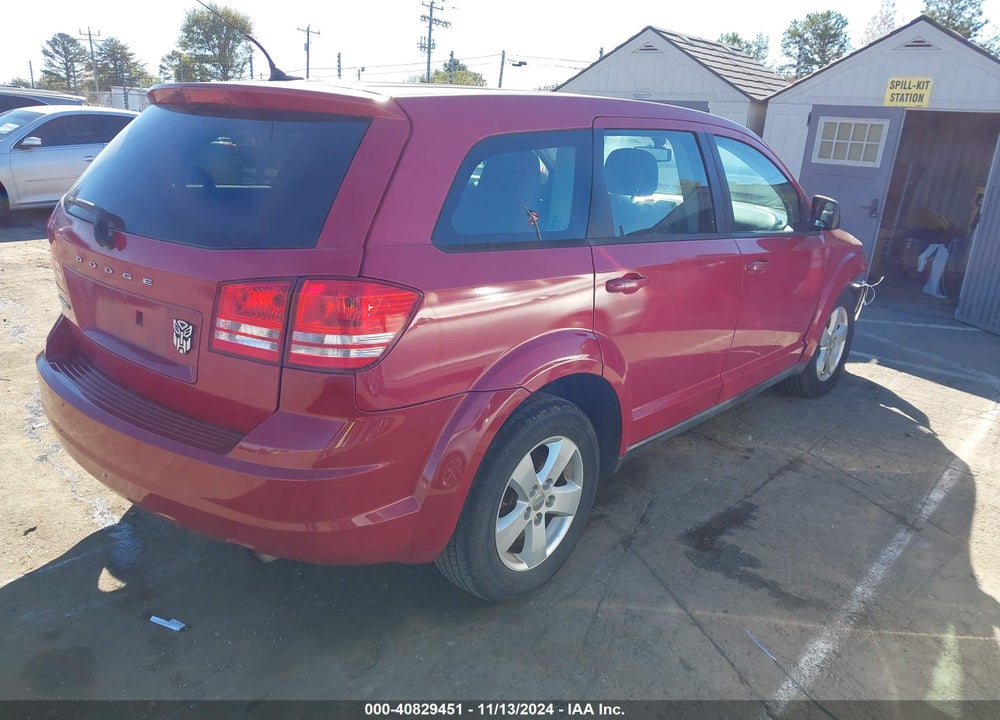 2013 DODGE JOURNEY AMERICAN VALUE PKG VIN: 3C4PDCAB8DT576884