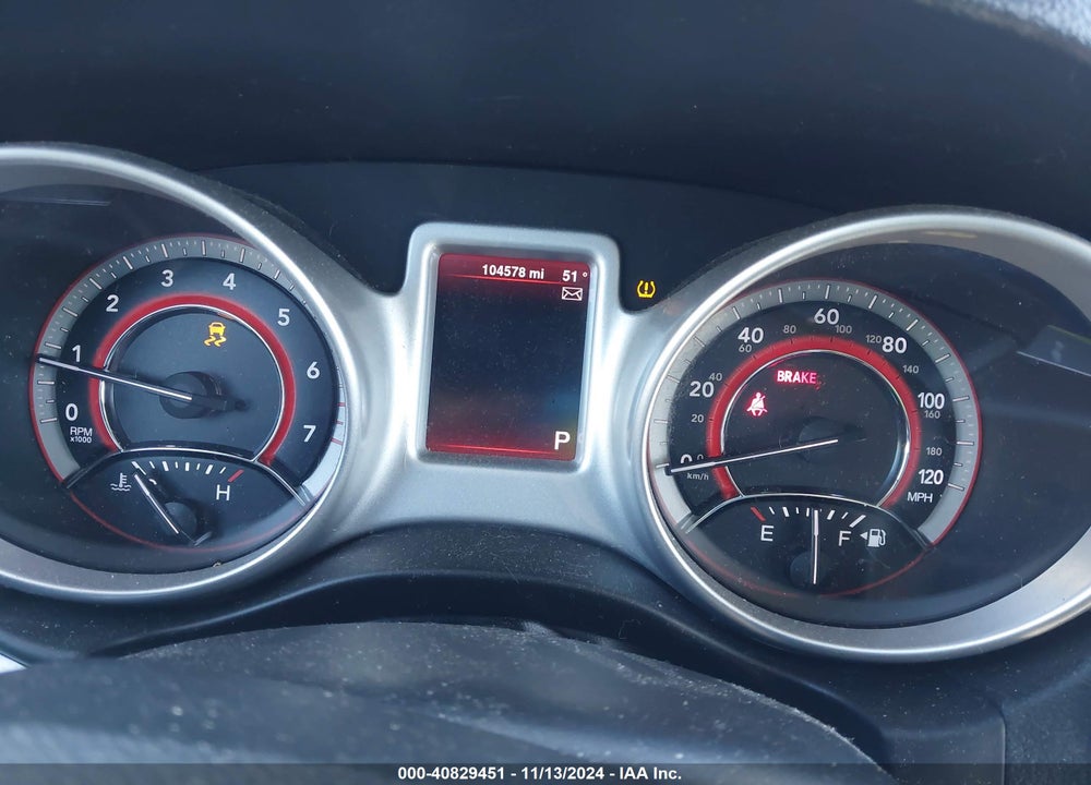 2013 DODGE JOURNEY AMERICAN VALUE PKG VIN: 3C4PDCAB8DT576884