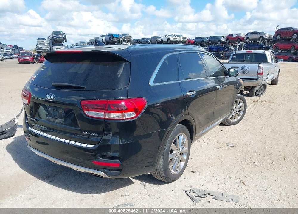 2016 KIA SORENTO 3.3L SXL VIN: 5XYPK4A54GG055520