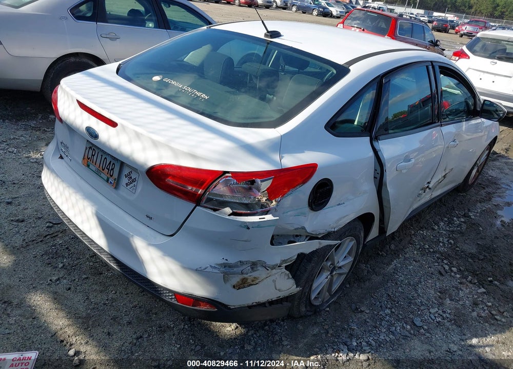 2018 FORD FOCUS VIN: 1FADP3F27JL263857