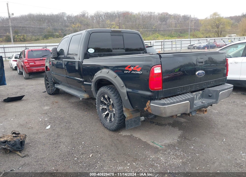 2008 FORD F-250 LARIAT VIN: 1FTSW21R08EB50415
