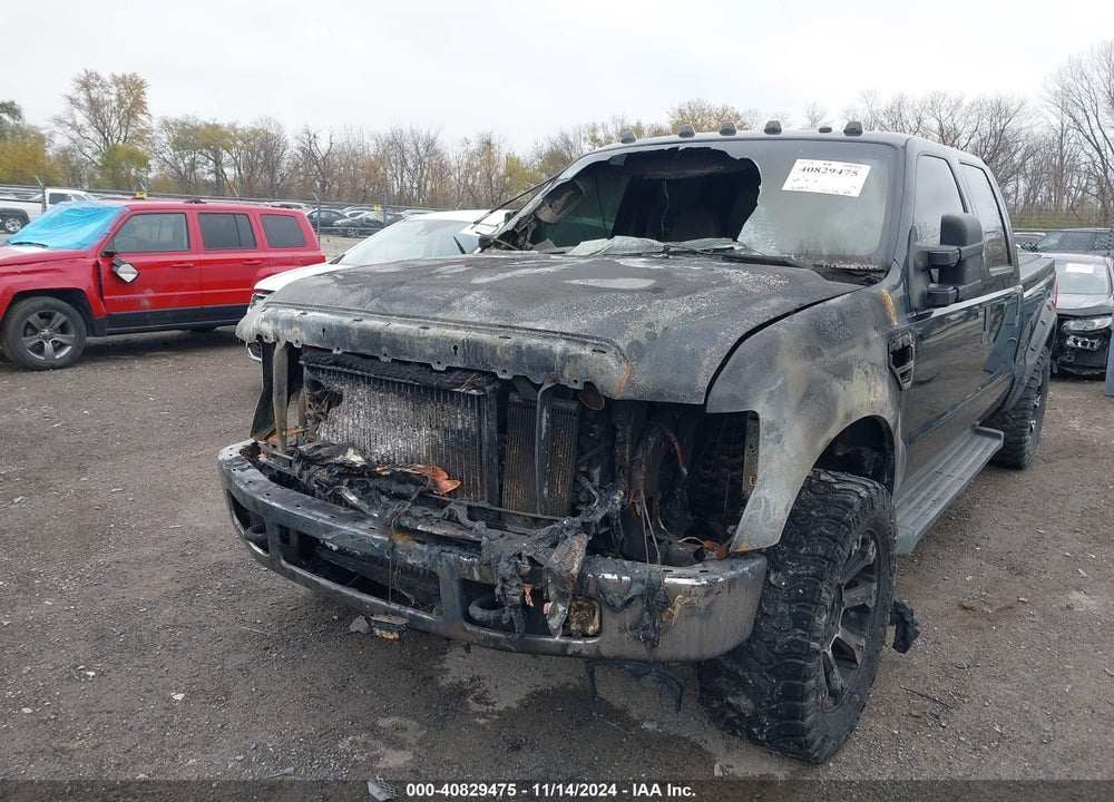 2008 FORD F-250 LARIAT VIN: 1FTSW21R08EB50415