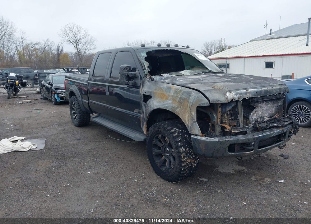 2008 FORD F-250 LARIAT VIN: 1FTSW21R08EB50415