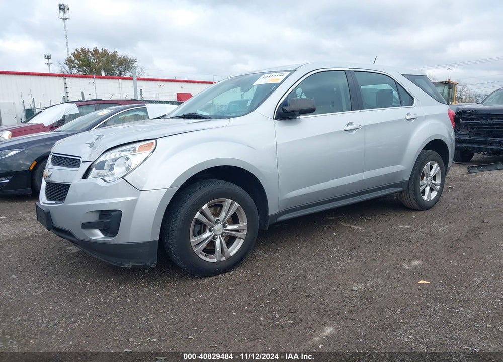 2013 CHEVROLET EQUINOX LS VIN: 2GNALBEK3D6327093