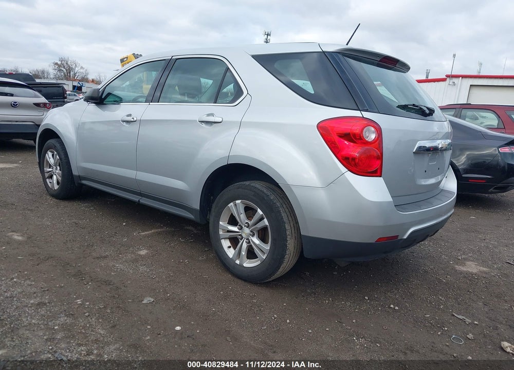 2013 CHEVROLET EQUINOX LS VIN: 2GNALBEK3D6327093