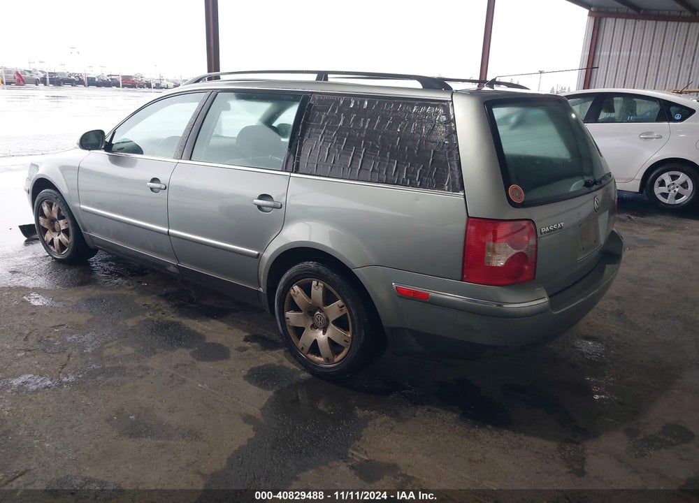 2005 VOLKSWAGEN PASSAT GLS VIN: WVWDD63B55E014024