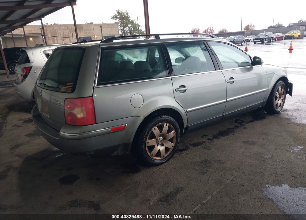2005 VOLKSWAGEN PASSAT GLS VIN: WVWDD63B55E014024
