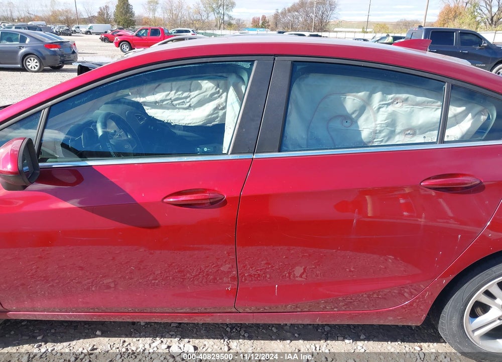2018 CHEVROLET CRUZE LT AUTO VIN: 1G1BE5SM2J7166187