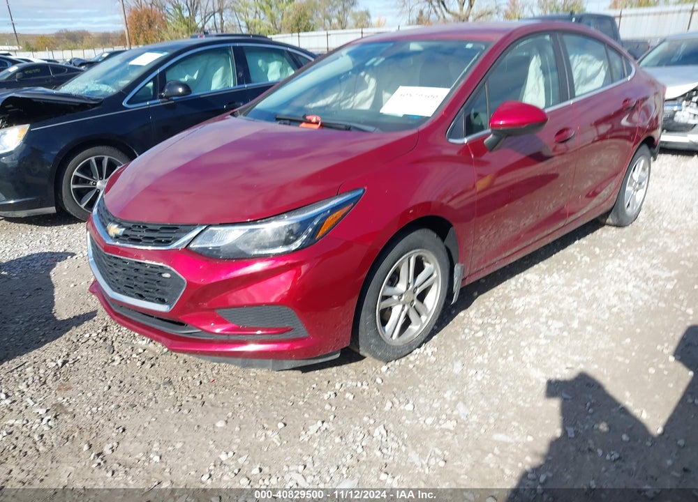 2018 CHEVROLET CRUZE LT AUTO VIN: 1G1BE5SM2J7166187