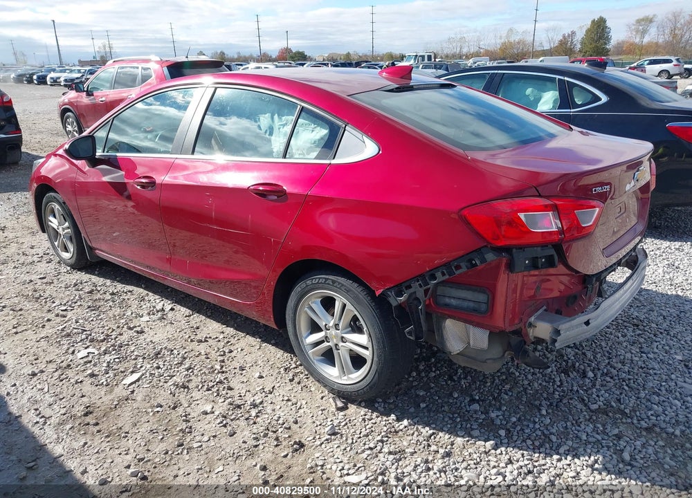 2018 CHEVROLET CRUZE LT AUTO VIN: 1G1BE5SM2J7166187