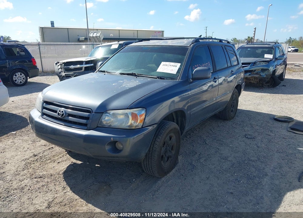 2004 TOYOTA HIGHLANDER VIN: JTEGD21AX40089549