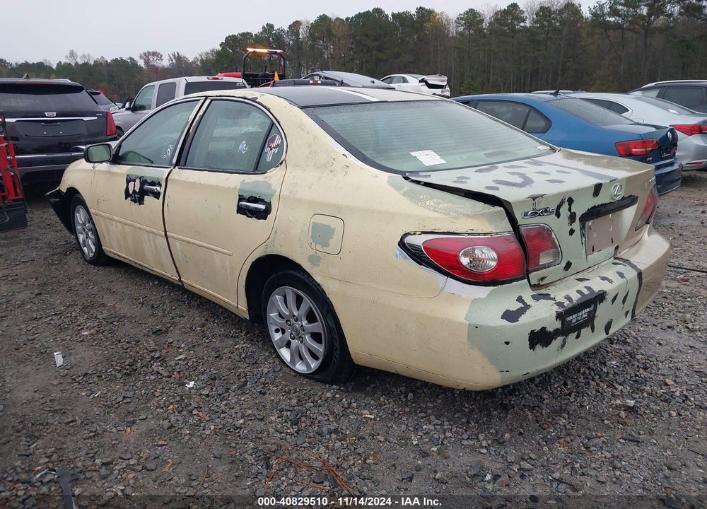 2004 LEXUS ES 330 BASE (A5) VIN: JTHBA30G545004539