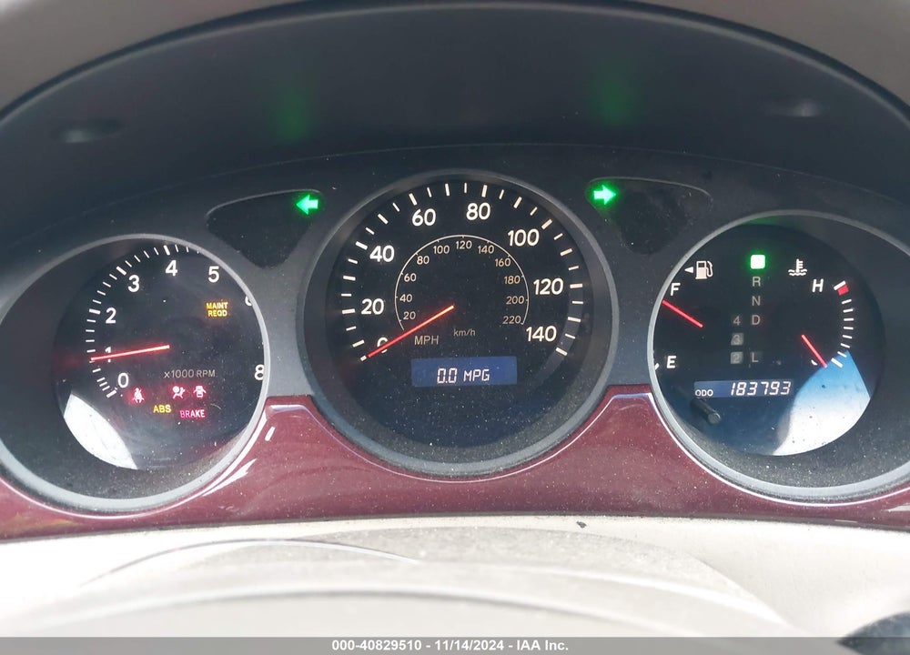 2004 LEXUS ES 330 BASE (A5) VIN: JTHBA30G545004539