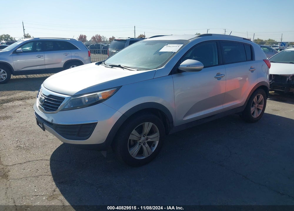 2011 KIA SPORTAGE LX VIN: KNDPB3A24B7076888