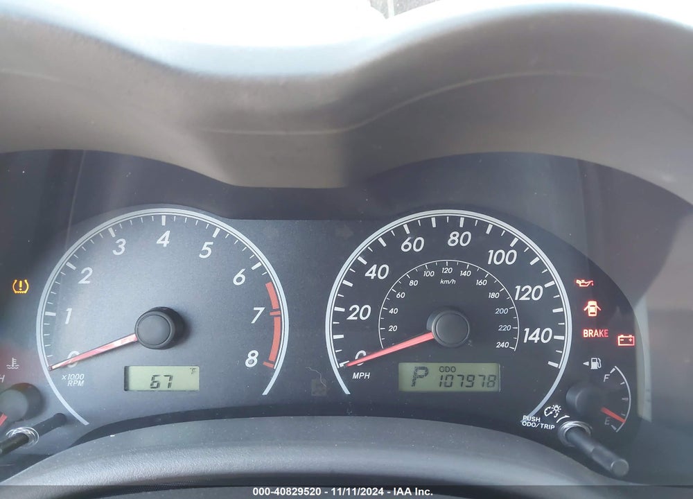 2010 TOYOTA COROLLA VIN: 1NXBU4EE8AZ287389