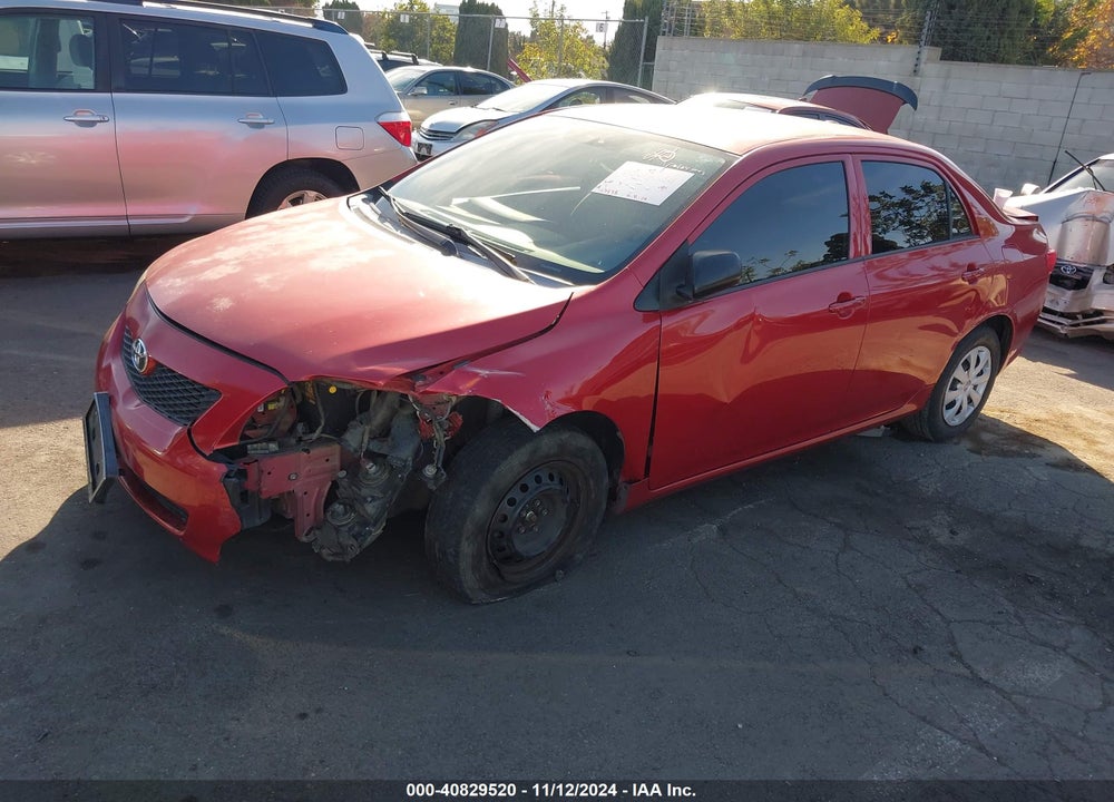 2010 TOYOTA COROLLA VIN: 1NXBU4EE8AZ287389