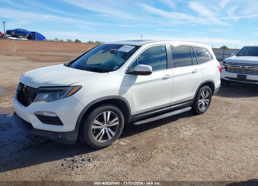 2016 HONDA PILOT EX-L VIN: 5FNYF5H62GB040261