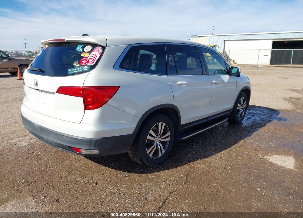 2016 HONDA PILOT EX-L VIN: 5FNYF5H62GB040261