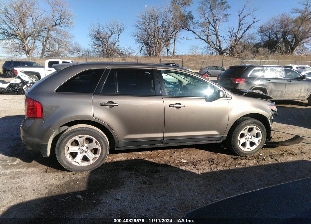 2014 FORD EDGE SEL VIN: 2FMDK3JCXEBB19309
