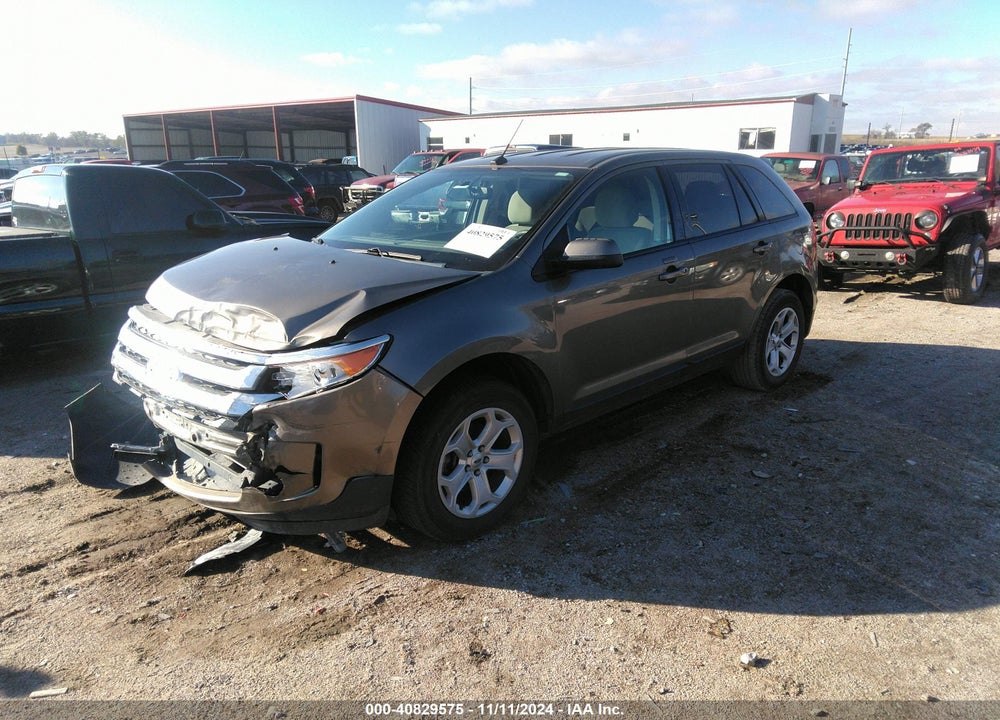 2014 FORD EDGE SEL VIN: 2FMDK3JCXEBB19309
