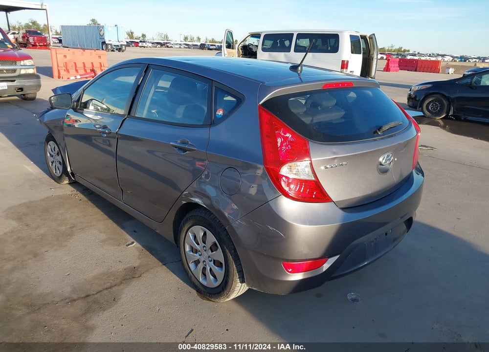 2015 HYUNDAI ACCENT GS VIN: KMHCT5AE2FU207336