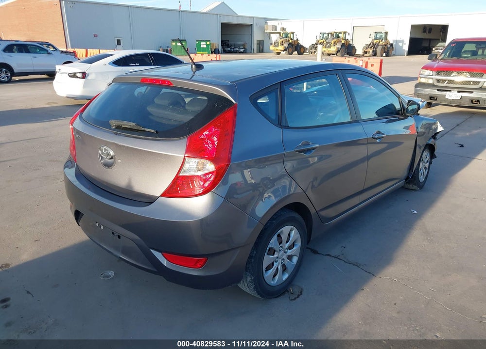 2015 HYUNDAI ACCENT GS VIN: KMHCT5AE2FU207336